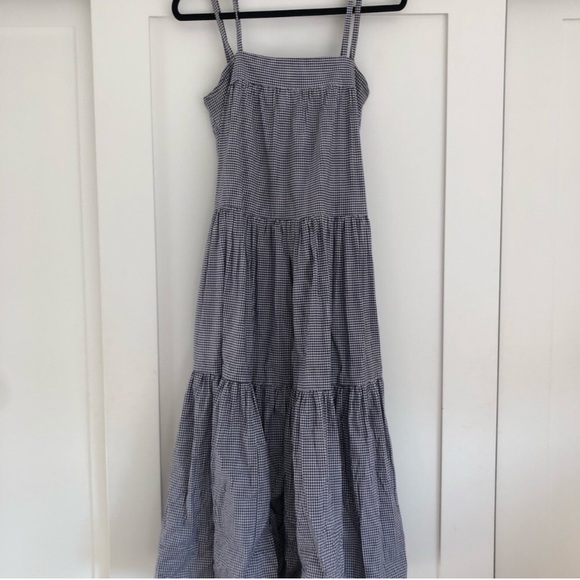 SOLD Christy Dawn navy Lulu tiered maxi dress - Picture 6 of 7